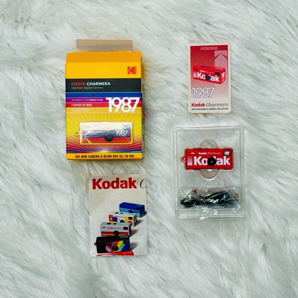 KODAK Charmera Keychain Digital CAMERA - Blind Box / Red Version - NWT